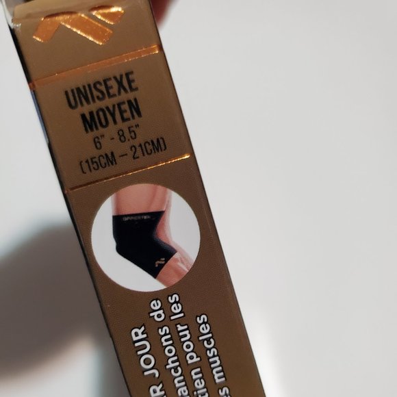 NEW - Coppertek Professional Unisex Copper Infused Compression Knee Sleeve, Sz M - Picture 4 of 8